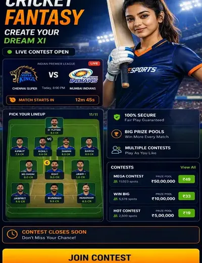 Matkaji (matka jiapp) fantasy cricket & matchday visual 3